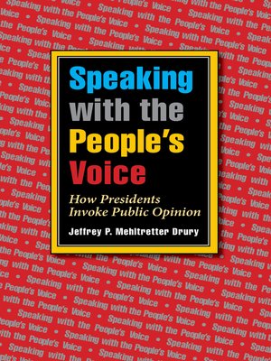 cover image of Speaking with the People's Voice